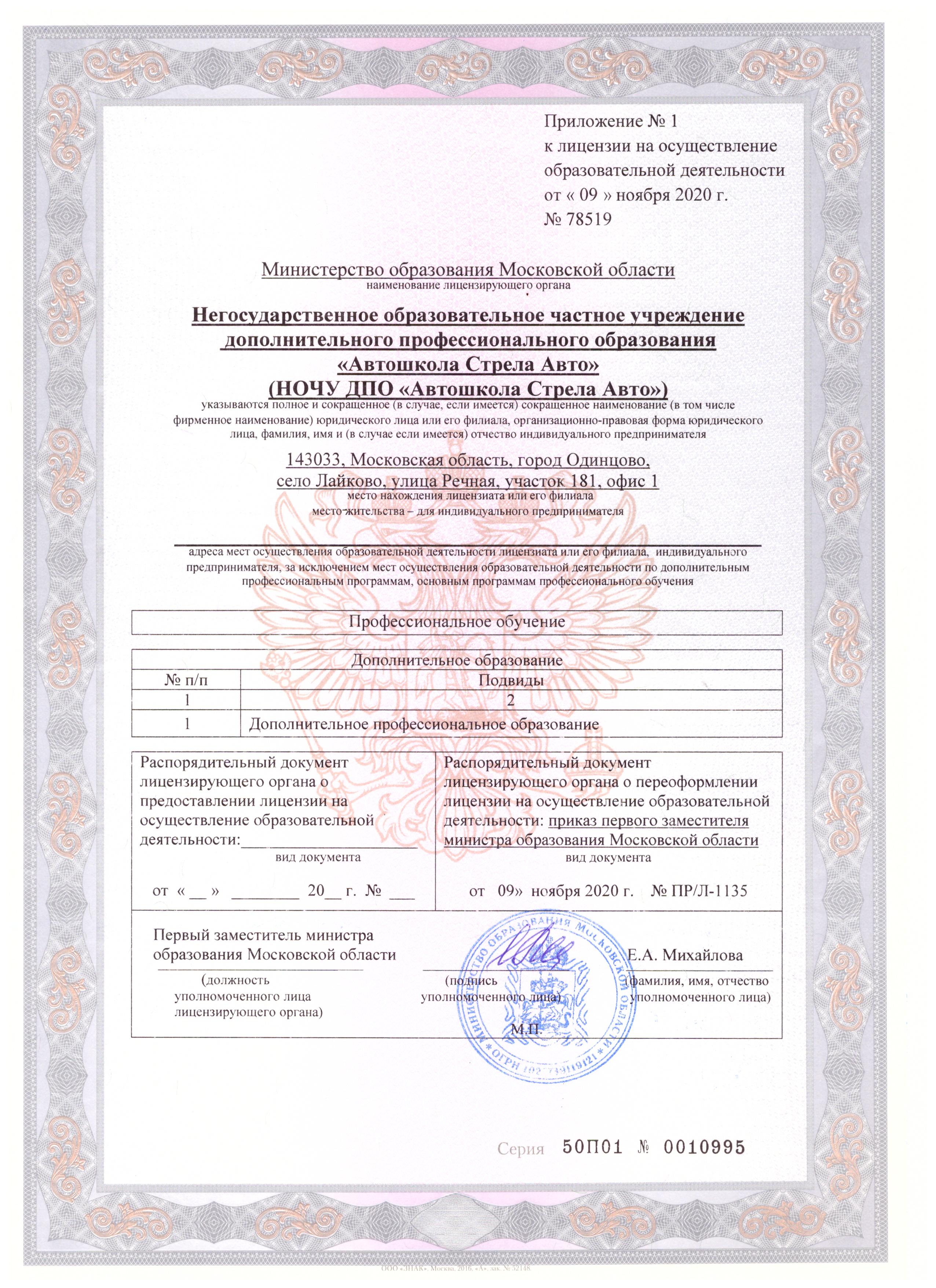 Авто лицензия рф